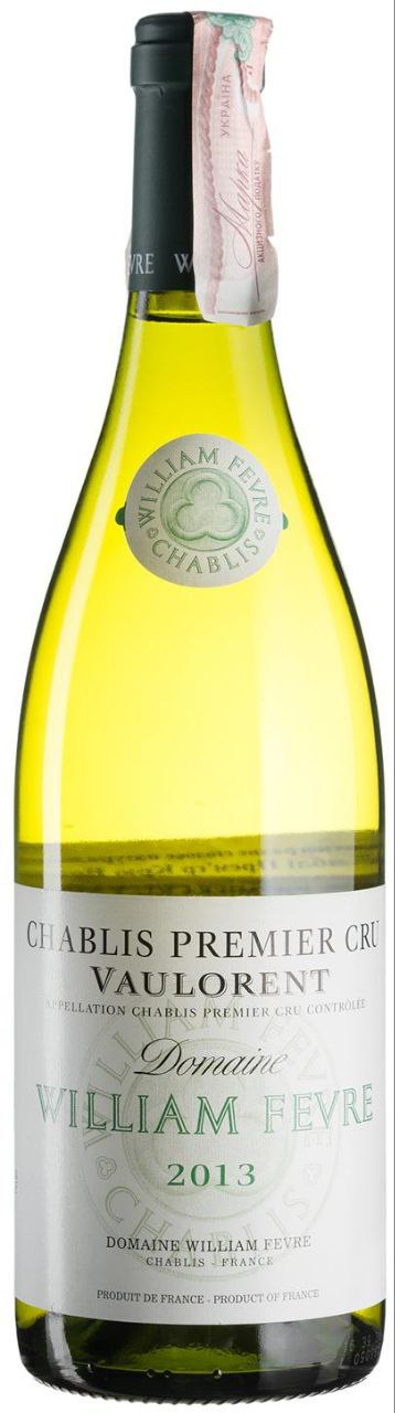 Вино Fevre Domain. Шаблі Прем`єр Крю Волоран 2013 біле 0,75л 12,5%